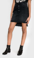 Čierna krátka džínsová sukňa Replay