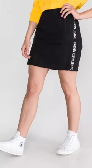Čierna športová sukňa Calvin Klein