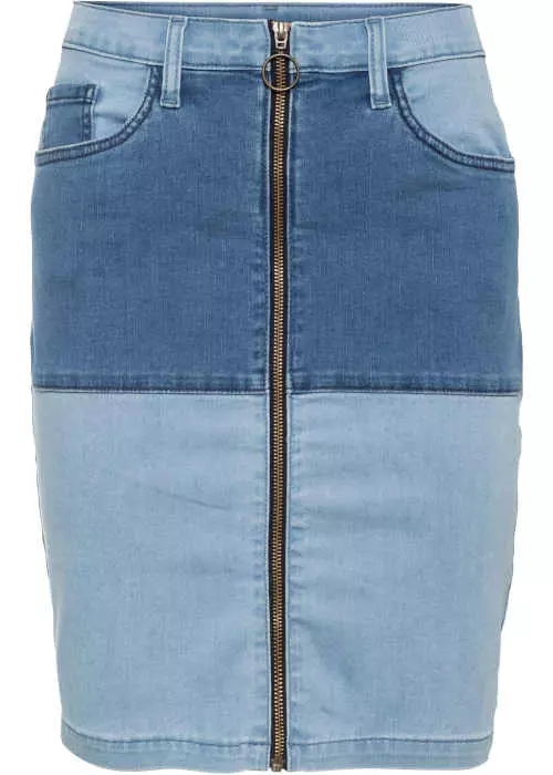 Džínsová sukňa z recyklovaného materiálu
