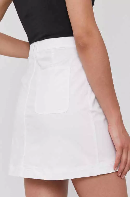 Biela džínsová sukňa CK